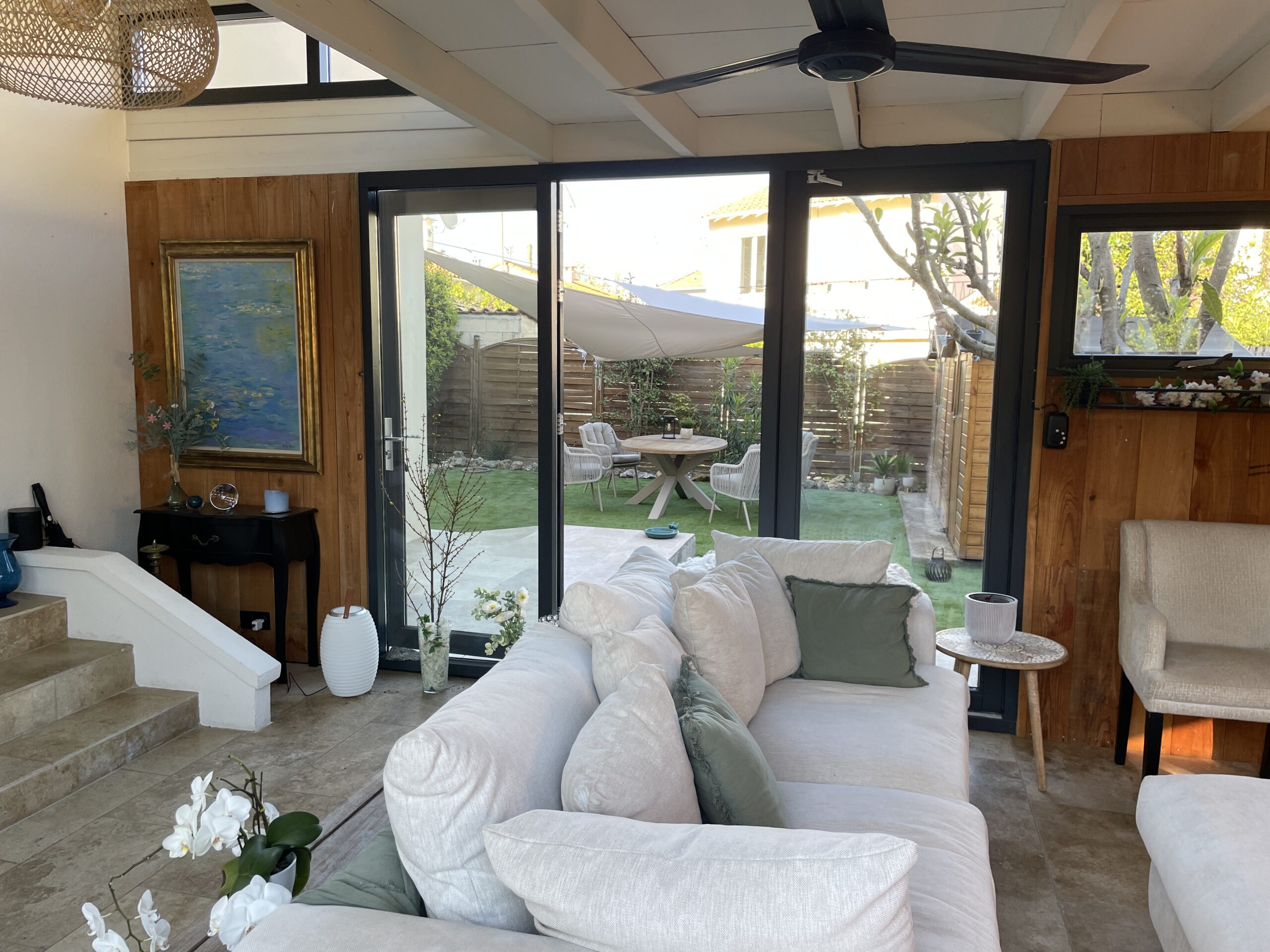 Salon and Garden View